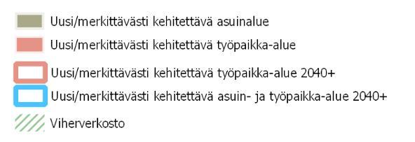 Seutuhallitus hyväksyi kaupunkiseudun Rakennesuunnitelman 2040 17.12.2014, ja kunnat vuoden 2015 alussa. Ote Tampereen kaupunkiseudun rakennesuunnitelma 2040. Ruskon alue merkitty suorakulmiolla.