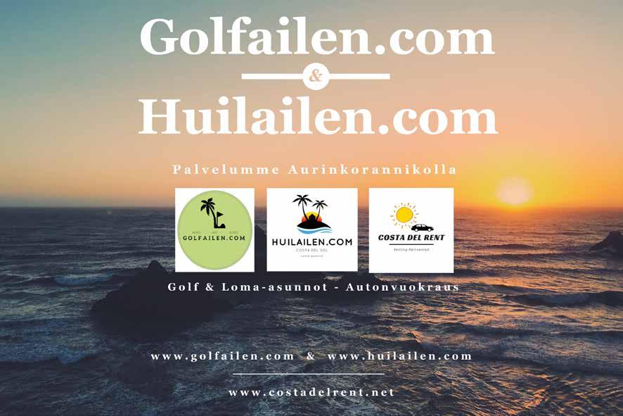 Fuengirola.fi Asuntomarkkinat Perjantai 23.11.2018 29 Tule maistamaan! Gio PIZZA MARGARITA 7 TROPICANA 8 CHEVRE AUBERGINE 8 SERRANO 8.50 VEGE MARINADA 8 FUNGHI 8 QUATRO FORMAGGIO 9 MACHO 9 CUCUZZA 8.