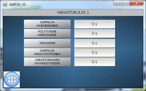 15. Varastoruuvi-asetukset Kuva 15.