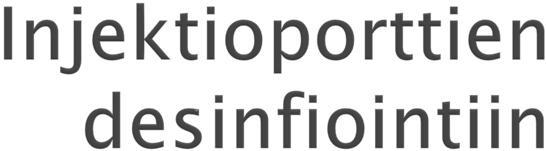 ApoWIPE Ethanol 80% desinfiointiliina } injektioporttien, korkkien sekä erilaisten liittimien