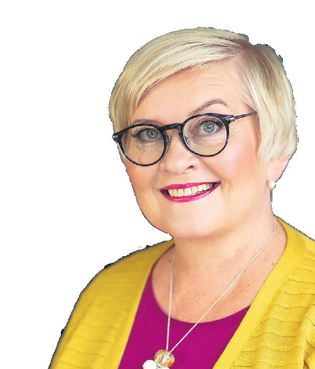 4. Tunnuksen, kirjasinten ja värien käyttö lehti-ilmoituksissa BEBAS NEUE JA OSWALD