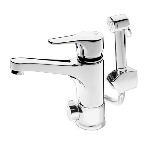 Pk ventiilin) Nautic 214185 kromattu Bidésuihku + pk-venttiili