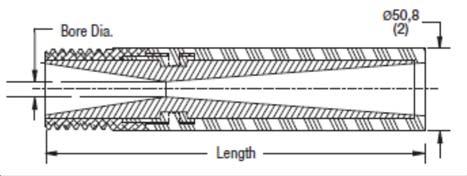 51723033375 SN159-650XL 9,5 MM VENTUURISUUTIN 305 MM BP200 SIAION ALUMIINIKUORI