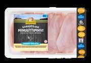 75 g, n. 2 kg/vuoka, 22-24 kpl KESPRO 21065928 T 882522 MN 18247 Heino 8029778 AINESOSAT: suomalainen broilerin reisiliha (85 %), vesi, jodioitu suola, hapettumisenestoaine (E331), etikkajauhe.