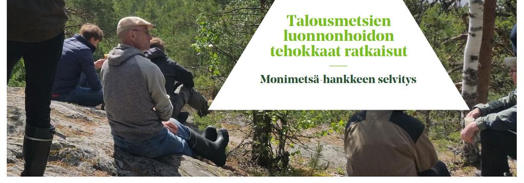 Näihin osallistui yhteensä noin 100 metsäammattilaista, jotka työskentelevät eri puolilla Suomea erilaisissa metsätalouden tehtävissä ja organisaatioissa.
