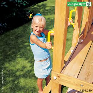 VARUSTEET LEIKKITUOTTEISIIN Jungle Gym -kädensija 2 kpl/pakkaus. Kokonaisuus, toimitukseen sis. asennuspultit. Varusteet tekevät leikkipaikasta entistäkin hauskemman ja monipuolisemman.