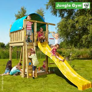 LEIKKITORNIKOKONAISUUDET Jungle Gym "Villa", KOKONAISUUS leikkitornin kokoamiseen tarvittavat osat.