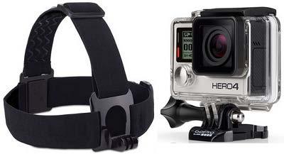 KUVA 16 GoPro Hero 4 Silver ja otsapanta-kiinnike (21) Kameran ohjaamiseen, kuvaamisen aikaiseen monitorointiin ja videoleikkeiden