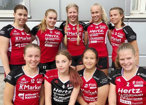 WoVosta 10 tyttöä edustamaan pohjoisen aluejoukkueeseen! Rovaniemellä järjestetään 7.-9.
