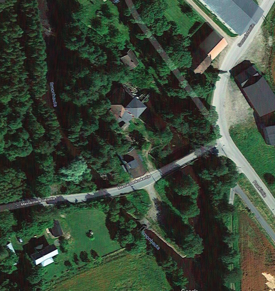 Google Maps 2018. Kuva 24. 43-Kalannintie. Google Maps 2018.