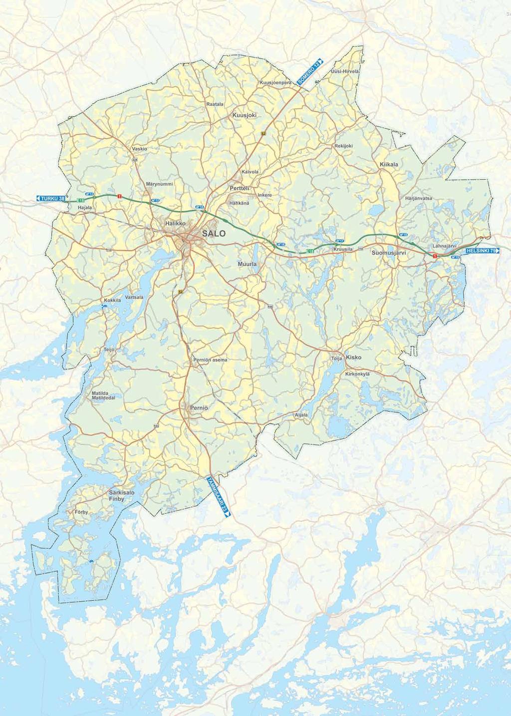 Pohjakartta: Maanmittauslaitos 2017 Kartanvalmistus: