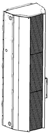 Osaluettelo Liitinlevyt (2 kpl, ilmaverhon osia) 1,5 m 2 m 2 VODNÍ VERZE Puhallusritilä (Straw system) 244 521 A 1650 mm 2200 mm 275 B 1525,6 mm 2075,5 mm 25 Puhaltimet Puhaltimien kytkentärasia