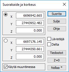 10.3 Editointi Lisää viiva - Useita toimintoja, joilla voidaan tehdä uusi viiva Editoi viiva Lisää kohteita Kartoitus (ruutudigitointi tai GPS-mittaus) Liitä viiva - Käytä Editoi viiva -toiminnon