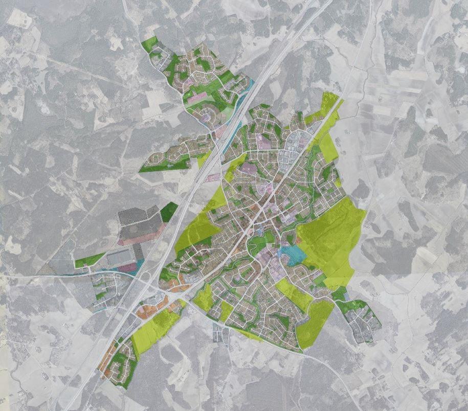 15 5 Tutkimuksen lähtökohdat 5.1 Tutkittavat alueet ja rajaus Selvityksen kohteiksi rajattiin rakentamattomat rakennuspaikat asemakaava-alueella.