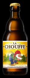 Brewery Achouffe, La Chouffe 8% n Strong Ale Samean keltaista, saa kauniin,