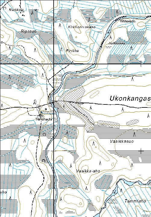 17 Kohdetyyppi: 1 Asuinpaikat Copyright: Metsähallitus 2008