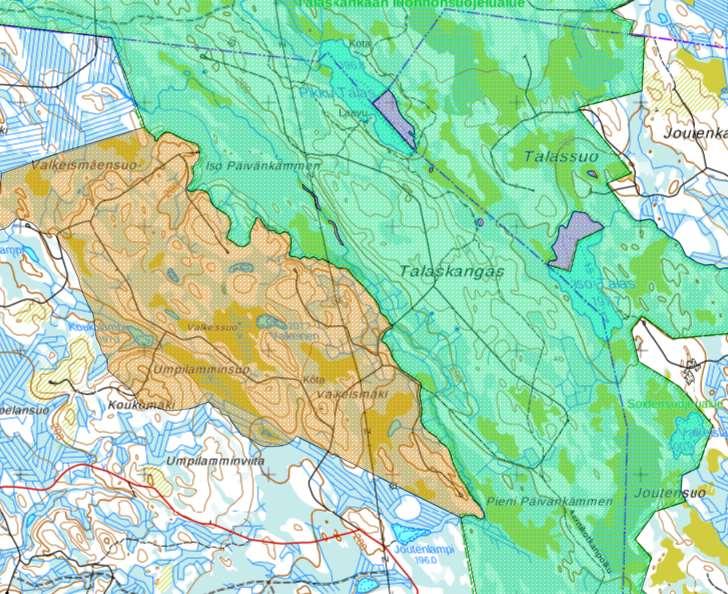 9 Suojelualueiden suojeluarvot turvataan Huomioita: Yleinen huomio - Suojelualueita koskevien tietojen näkyminen koko toteutusketjussa