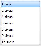 Näin voit tulostaa esimerkiksi kaksi A5-kokoista sivua yhdelle normaalille A4-arkille tai tulostaa suurikokoista tekstiä sisältäviä sivuja pienennettynä