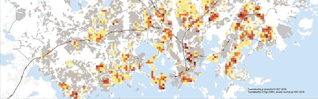 Helsingin seudun asunnoista Vaikka korjausrakentaminen on