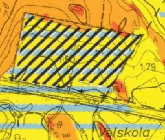 (13) 9 Jätehuollon lähin ja tärkein käsittelyalue on Ämmäsuo, joka sijaitsee kaava-alueen ulkopuolella. 4.3.5 Maaperän rakennettavuus Kaava-alue rajautuu lännessä ja pohjoisessa kallioiseen alueeseen.