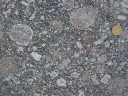 A selection of rock types in the