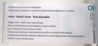 Kaikkiin on hankittu samat materiaalit.