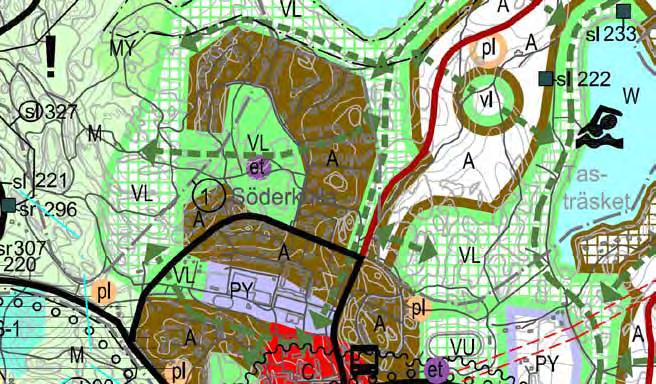 2010 fastställda landskapsplanen för Östra Nyland (besvärsbehandling pågår) har planeringsområdet anvisats som ett område för tätortsfunktioner (A).