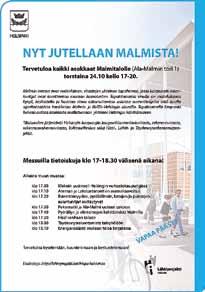 hiöprojekti tuotti Operaatio Pulssi -hankkeen kanssa yhteistyössä nuorille ohjelmaa messujen yhteyteen. Nuorten päivänä 12.4.