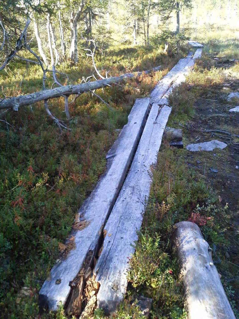 Reitistön suunnittelu Huonokuntoisia ja vähäisessä käytössä olevat reittejä joudutaan sulkemaan (mm.