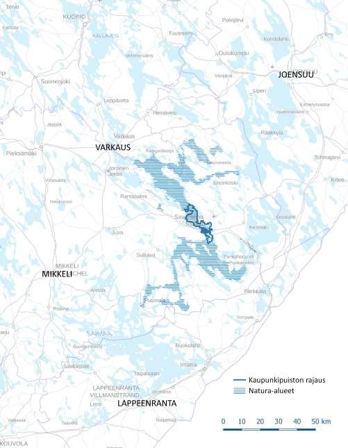 Suuri-Simunassa kaupunkipuiston eteläosassa on nykyisin palveluiltaan vaatimaton retkisatama. Pohjoispuolella Paskosaaressa on vastaava.