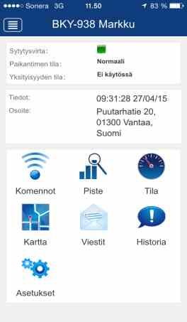 ja tärähdykset. T.342 GPS-GSM laitteessa on 32-kanavainen erikoisherkkä GPS-satelliittipaikannin joka hyödyntää lähes kaikkia erilaisia satelliittijärjestelmiä.