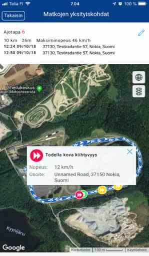 Ohikytkentä kestää vain noin 10-15 minuuttia ja sen