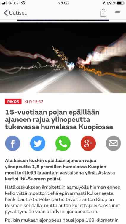 kevytautoissa pitää