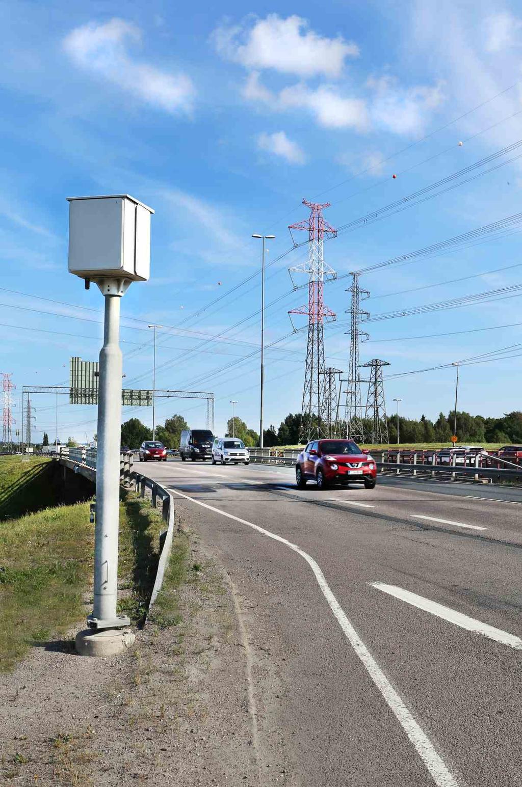 Nopeusvalvontapisteiden määrittelyn yhteydessä
