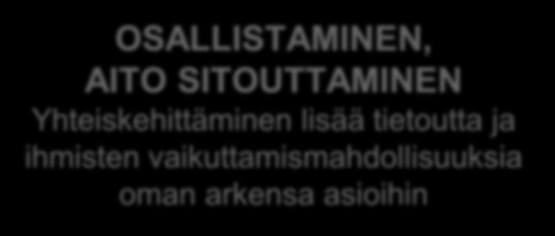 TEKEMÄLLÄ OPPIMINEN Ideoiden testaaminen aidossa