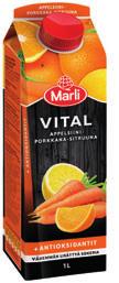 HUHYLLYSTÄ MARLI VITAL HUJUOMAT Appelsiini-porkkana-sitruuna +
