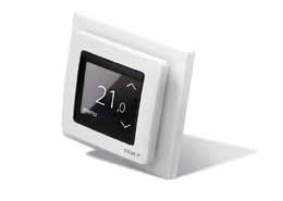 LÄPIVETO Kampanja-aika: 8.-21.10.2018 Lattialämmitystermostaatti DEVIreg Touch lämmönsäädin, valkoinen Älykäs kosketusnäytöllinen ja ajastettava termostaatti.