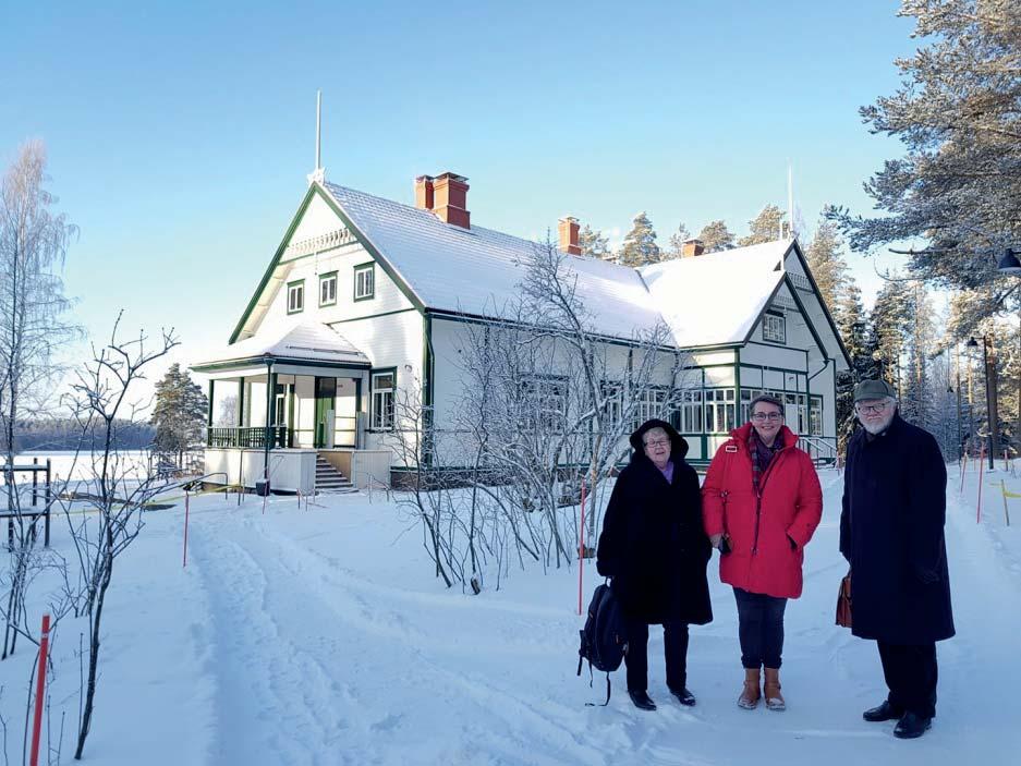 Senaatti kunnosti Kotkaniemen talon ja puutarhan, Kotkaniemi-säätiö ylläpitää.