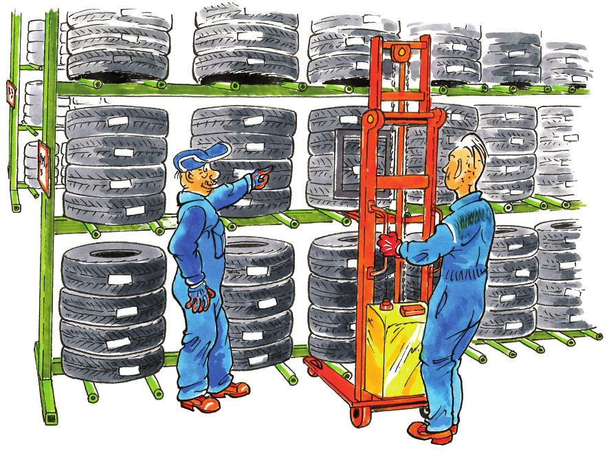 Tikkaat Nojatikkaita saa käyttää vain tilapäisenä kulkutienä ja lyhytaikaiseen, kertaluontoiseen työhön; nojatikkaat eivät sovellu rengasalan varastossa suoritettaviin töihin.