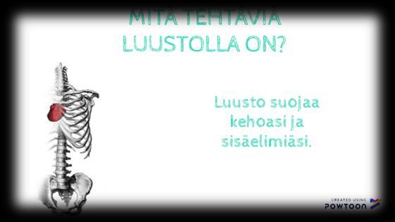 tehtäviä luustolla on (Kuva 6). Kuva 3. Luu voi murtua Kuva 4.