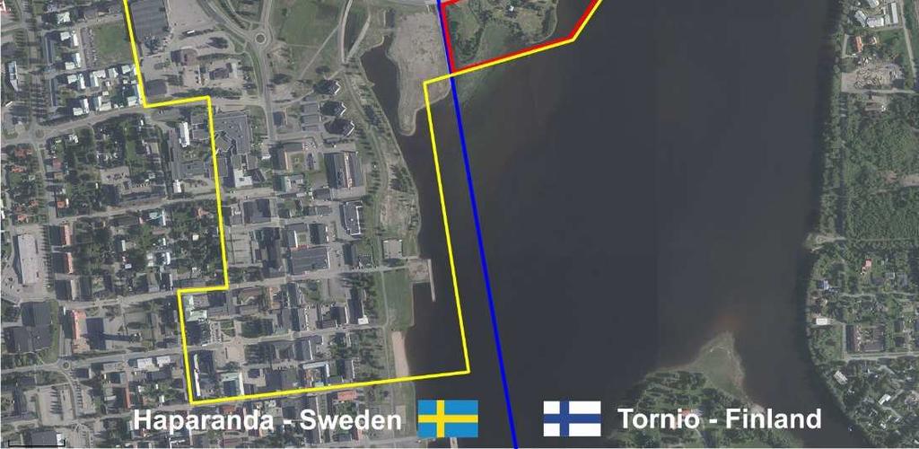 varrella - Pääosin rakentamatonta aluetta Tornion