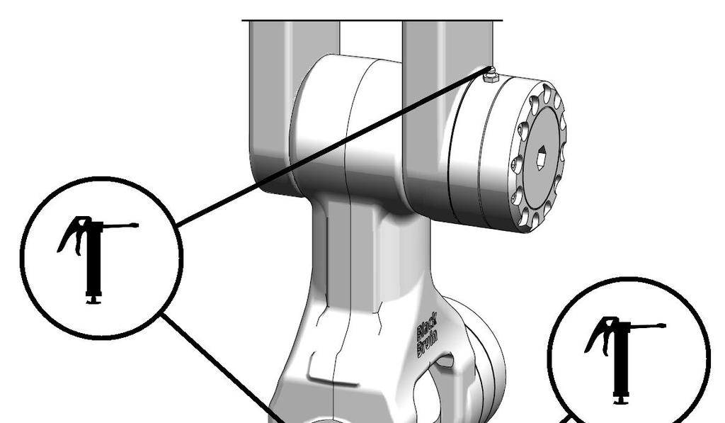 2.4 Voitelu Huolehdi, että rotaattorin liikkuvat osat ovat aina riittävästi voideltuja.