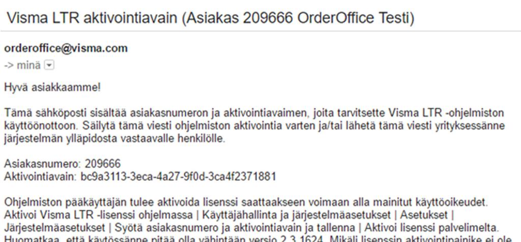 1 Visma Liikkuvan työn ratkaisut -lisensointi Tässä kappaleessa kuvataan Visma Liikkuvan työn ratkaisut -järjestelmän lisensointiin vuonna 2016 toteutuneita t muutoksia sekä näistä aiheutuvia