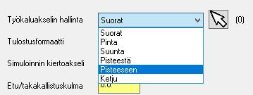 Moniakseliset työstöradat 4: Moniakselinen käyrä-työstörata 12.