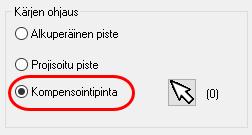 Moniakseliset työstöradat 6: Moniakselinen porausrata 15. Valitse pinta kuvan osoittamalla tavalla. Kierrä geometriaa tarpeen mukaan valinnan helpottamiseksi. Pinta on tasolla 5.