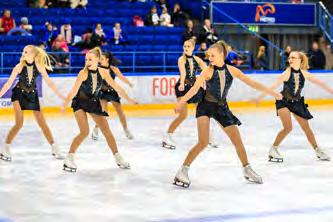 Valley Bay Synchrostars -joukkue kilpailee Kansallisessa