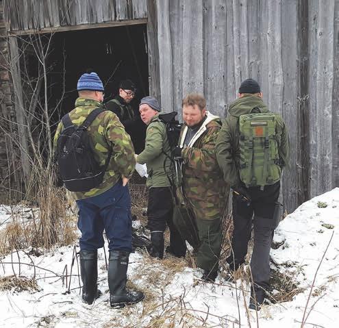 Ei muuta kuin paikkaa keksimään ja ensimmäiseksi mieleen tuli Pyhtään Hirvikoskella sijaitseva metsästysmaja ampumaratoineen.