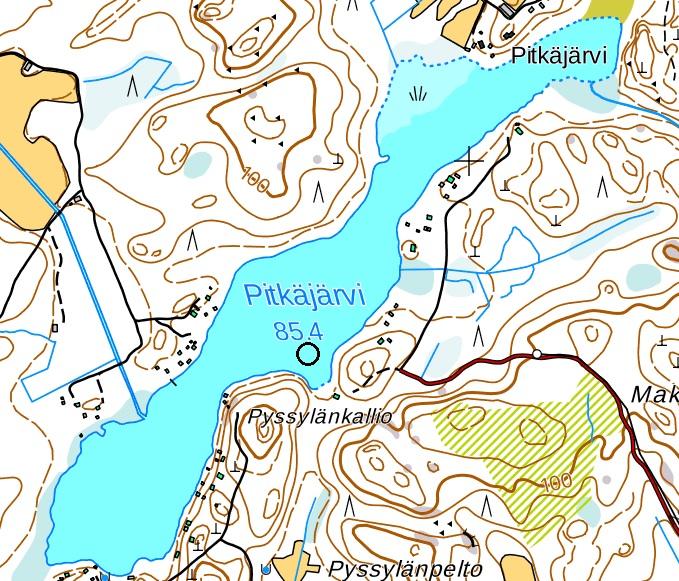 den happipitoisuus on parantunut viime vuosina 2000-luvun alun tilanteeseen nähden, ollen yli 2 mg/l.