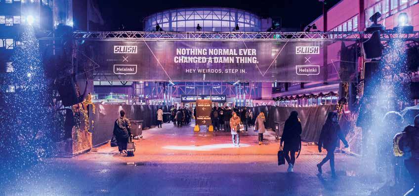 netzwerk jubiläum slush eingang by petri anttila Germany @ Slush 