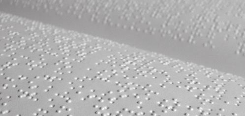 Steleto Brajla skribo portas informojn al vidhandikapitoj En la jaro 2009 blinduloj celebros la 200-jaran jubileon de Louis Braille, kiu evoluigis punktoskribon, brajlan skribon.